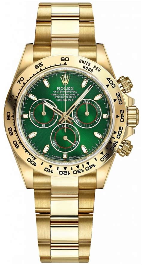 rolex quadrante verde prezzo